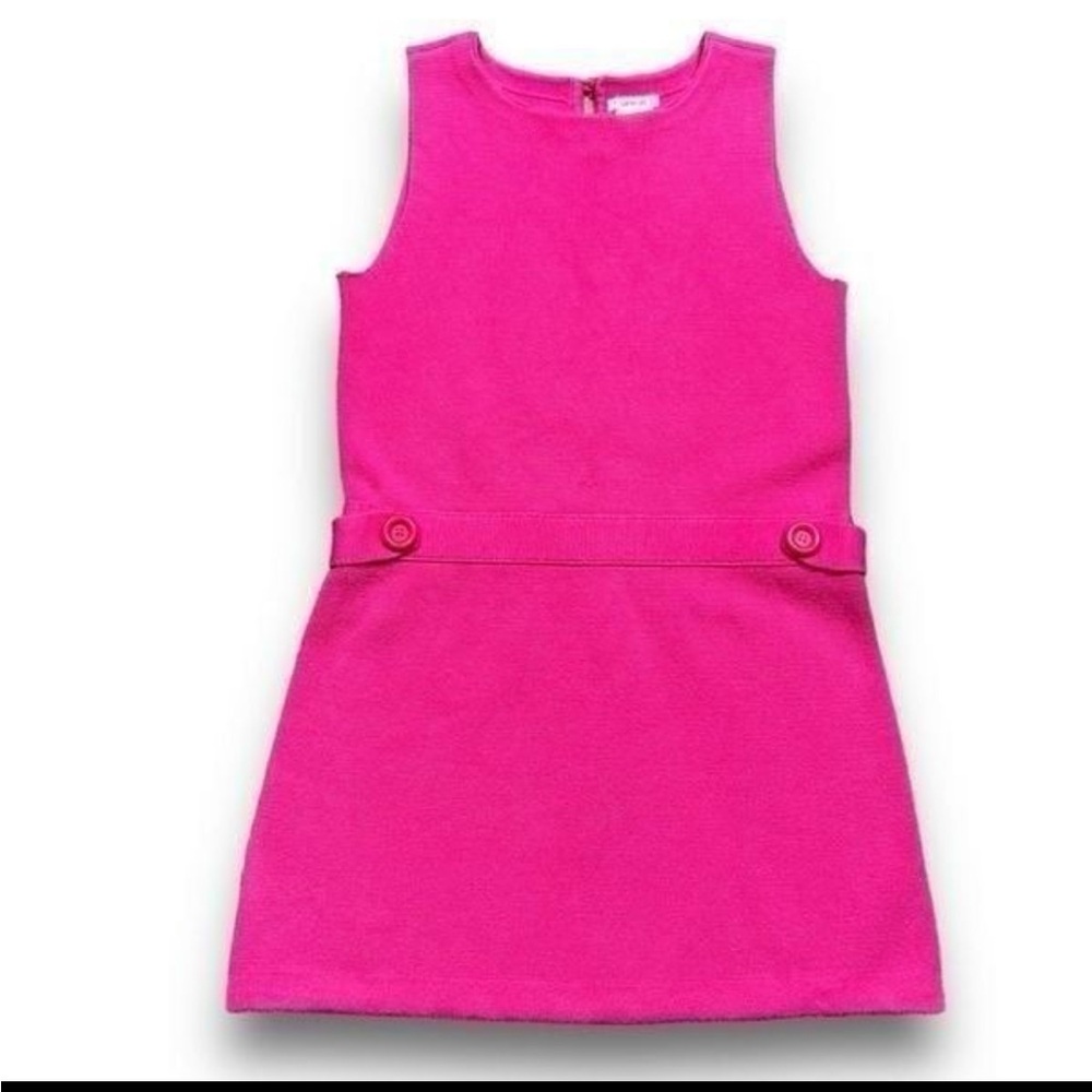 Crewcuts Vibrant Pink Casual Dress for Kids